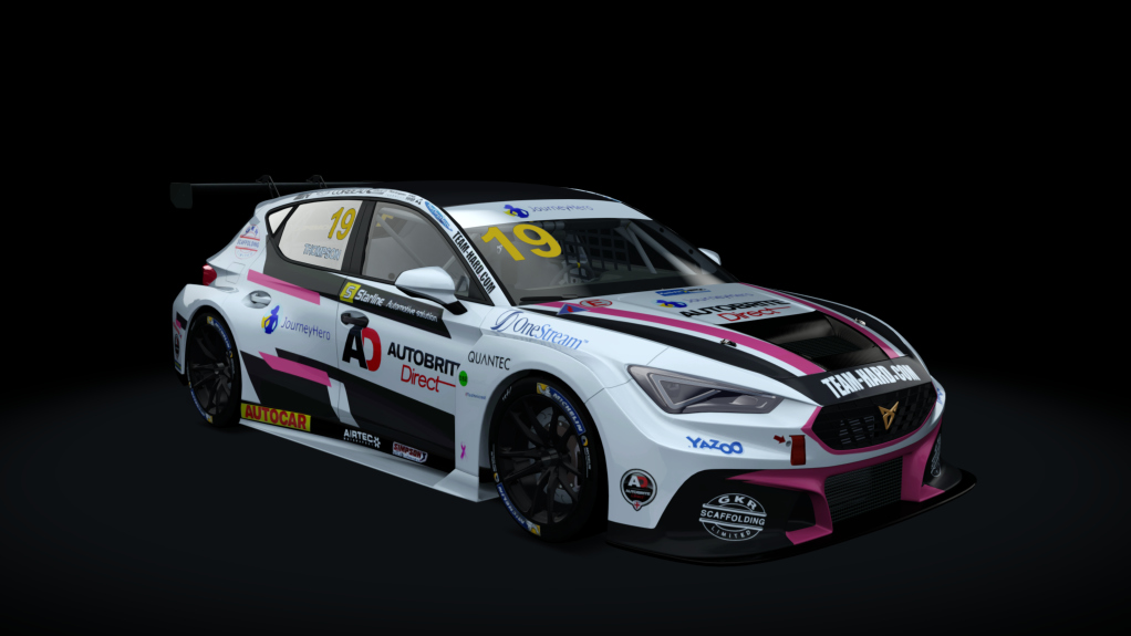 Cupra Leon Competición 2022, skin 2022 BTCC Autobrite #19