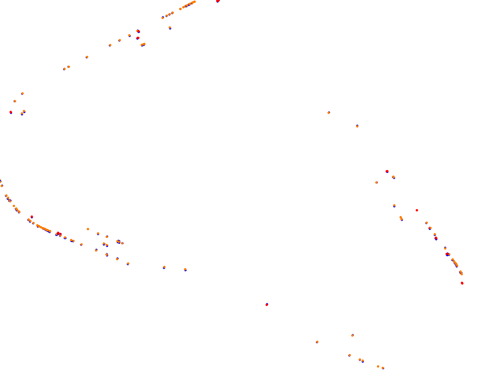 Pocono Raceway collisions