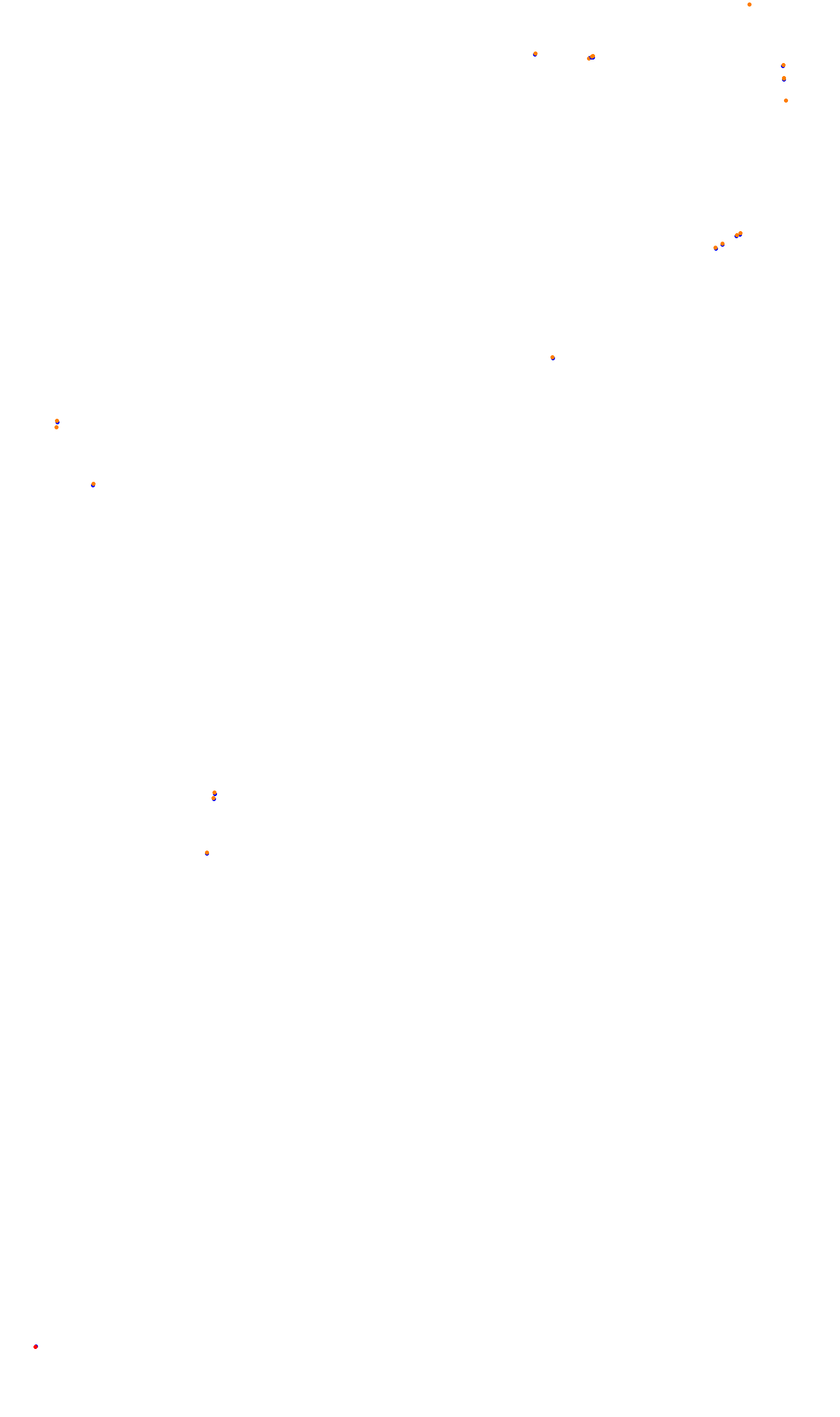 Monza OSRW collisions