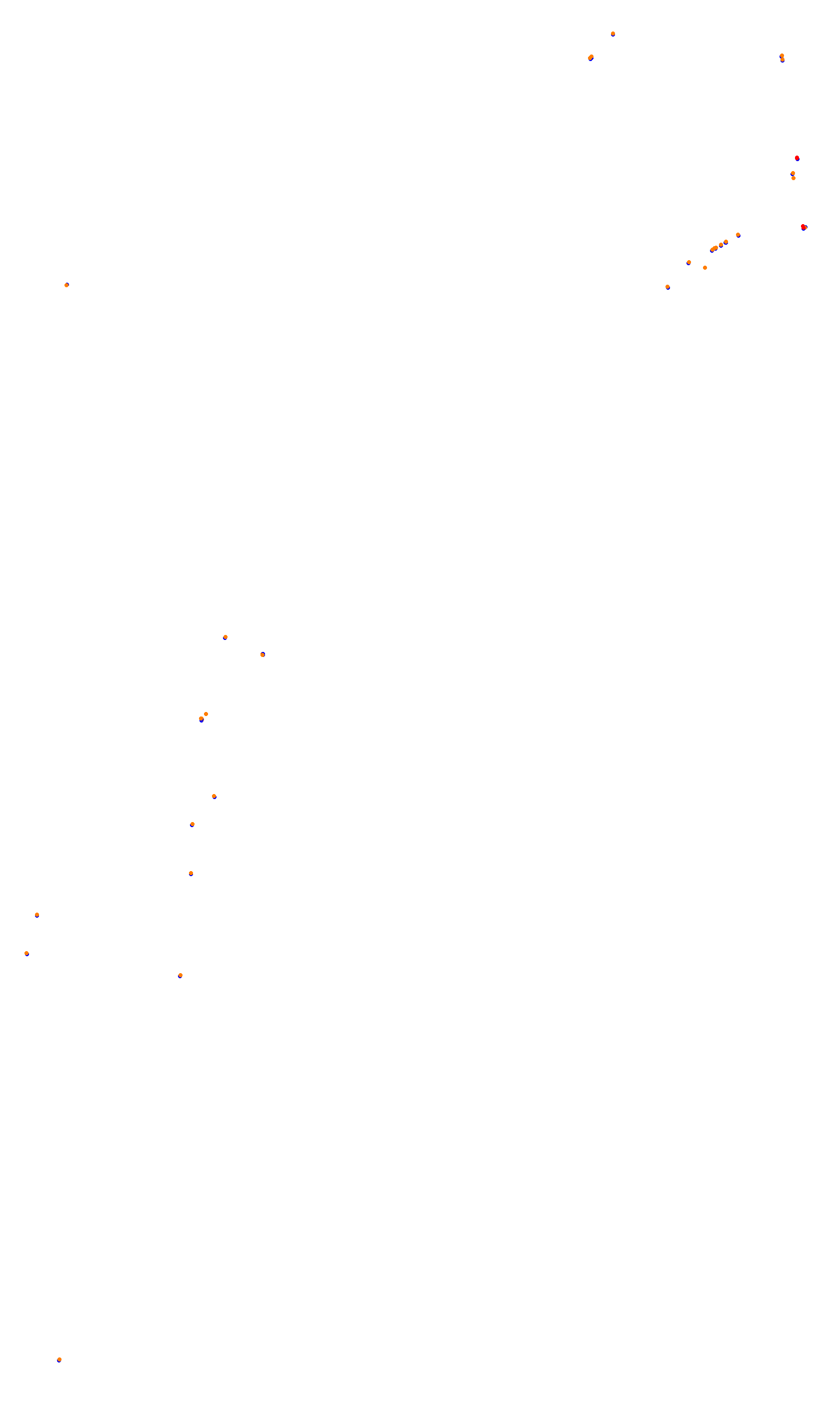 Monza OSRW collisions