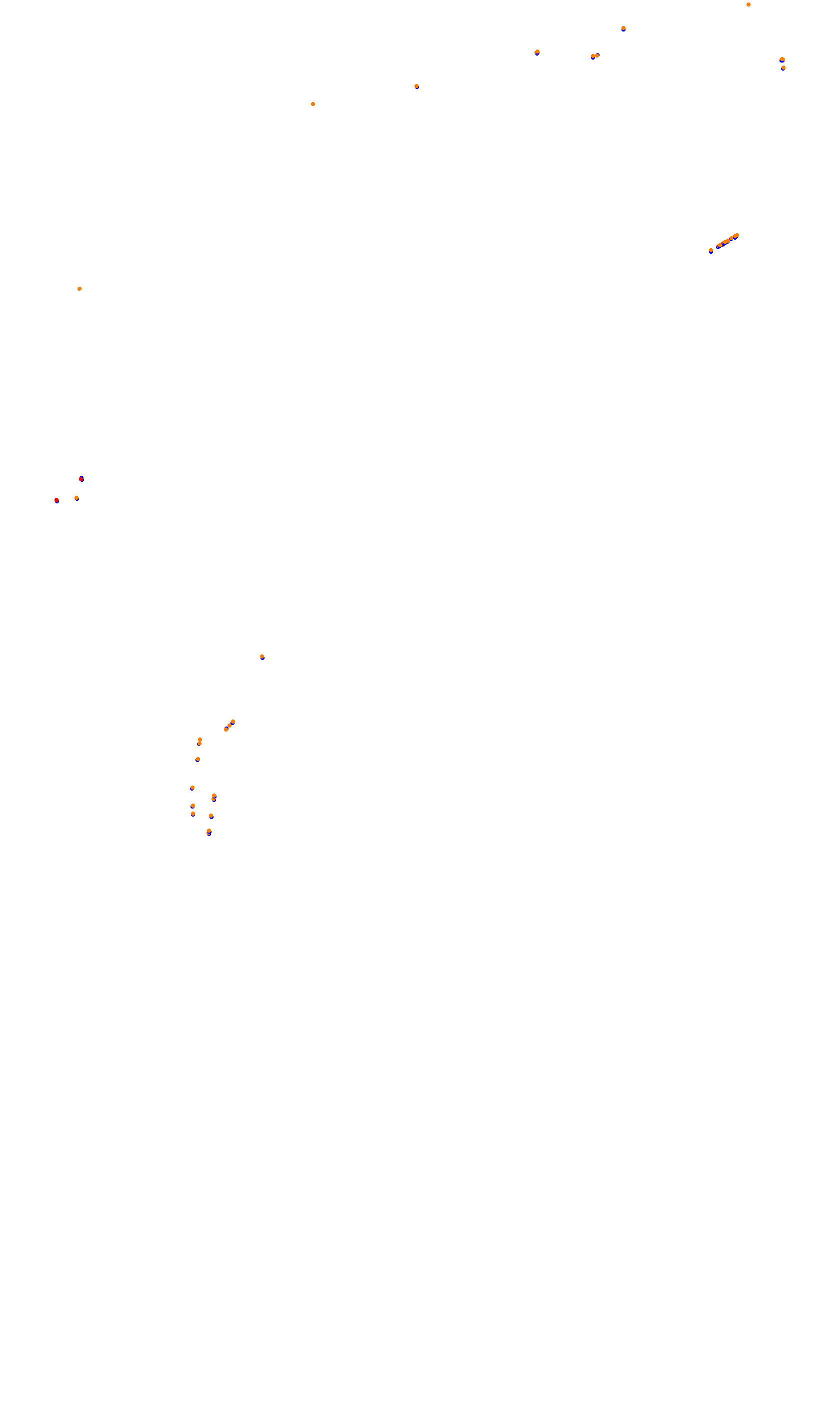 Monza OSRW collisions