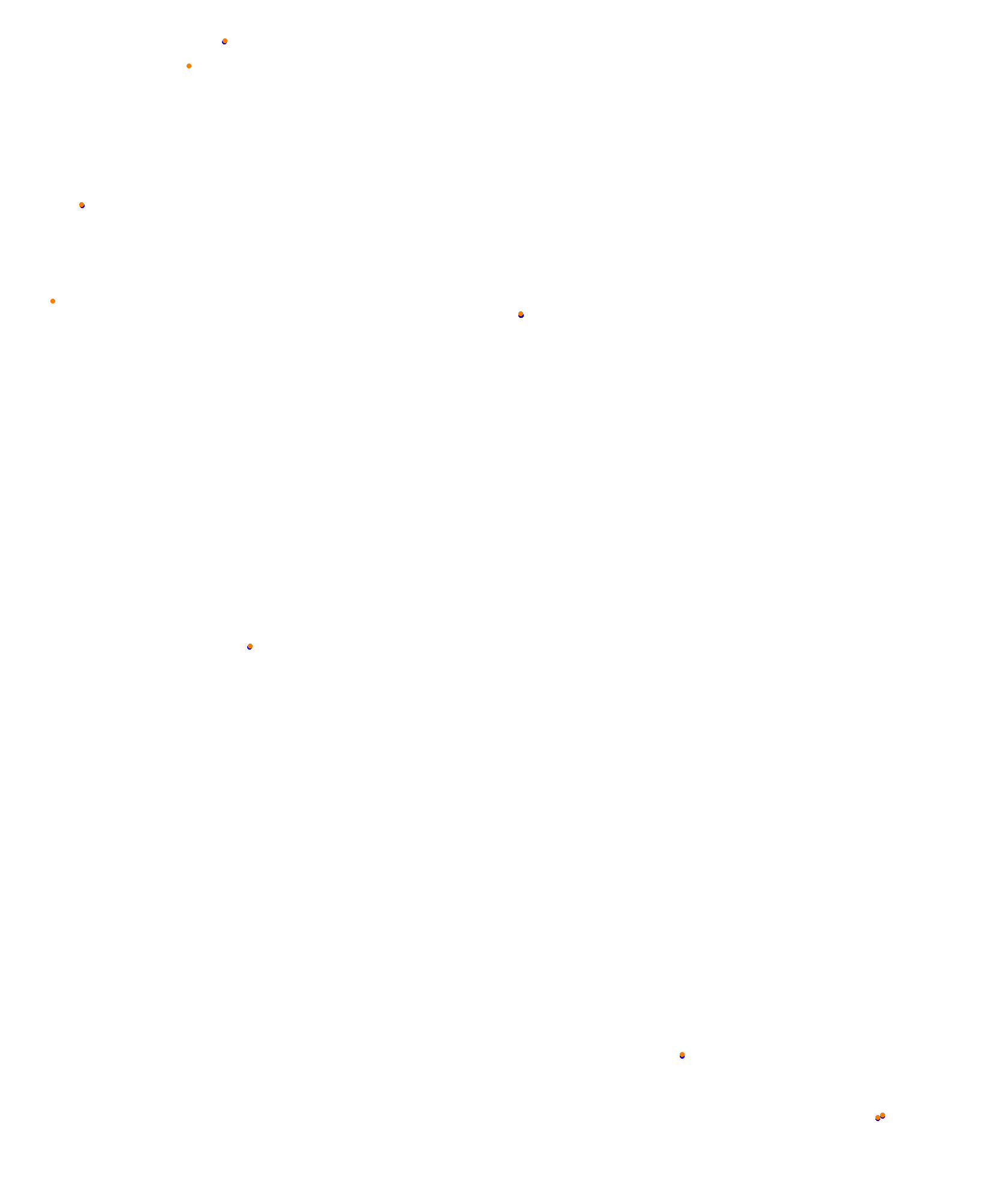 Albert Park Circuit collisions