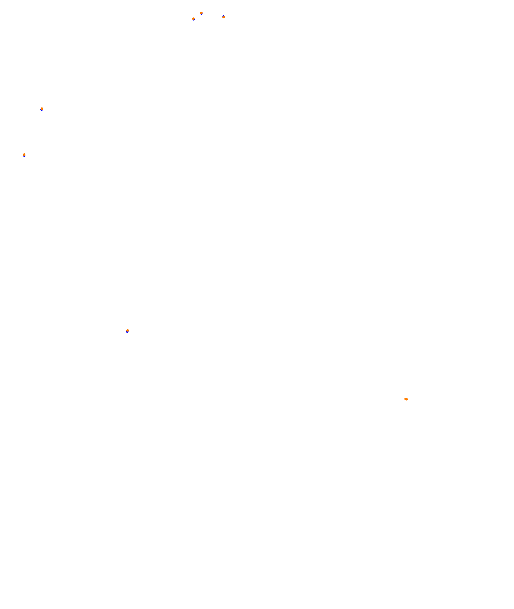 Albert Park Circuit collisions