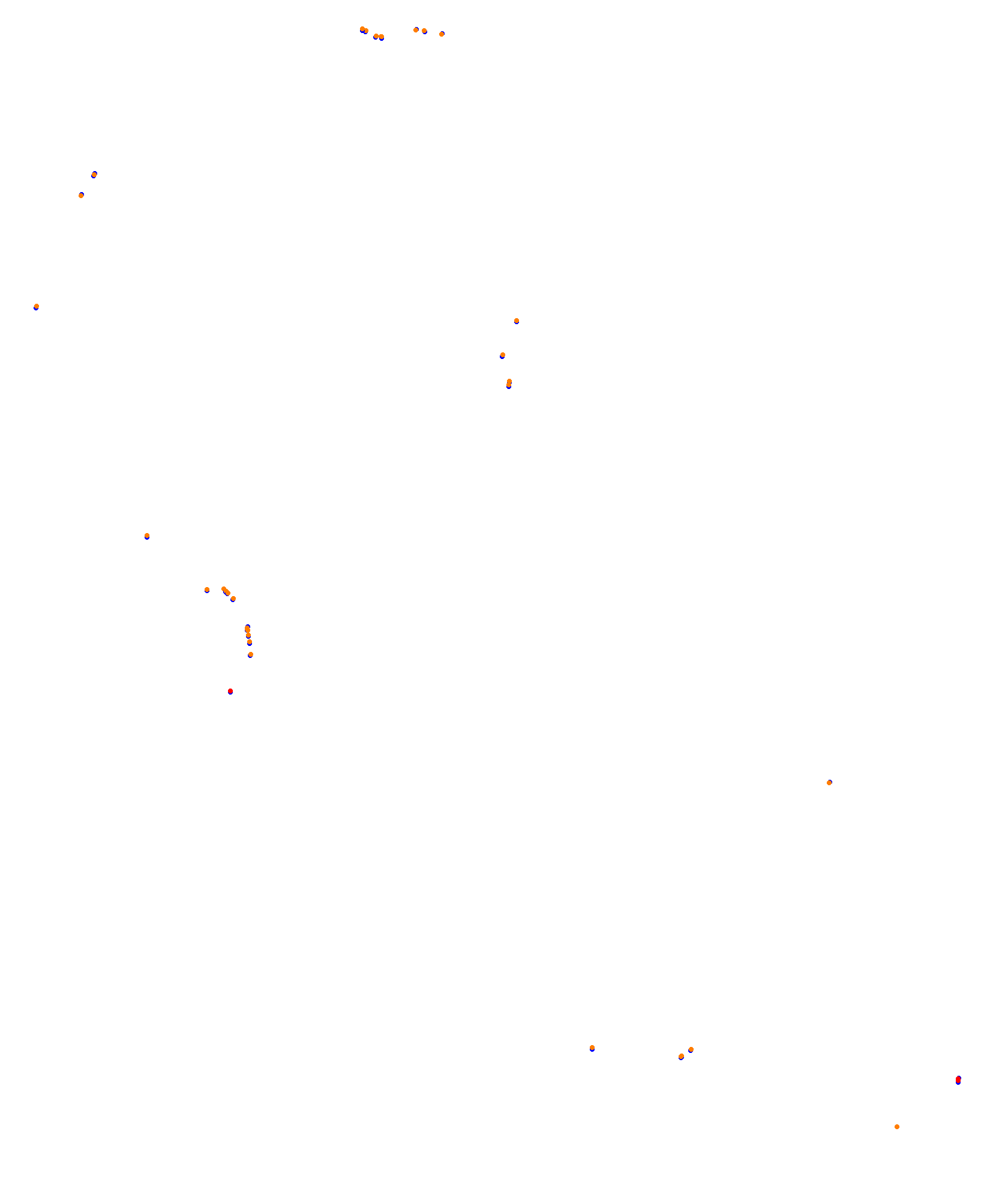 Albert Park Circuit collisions