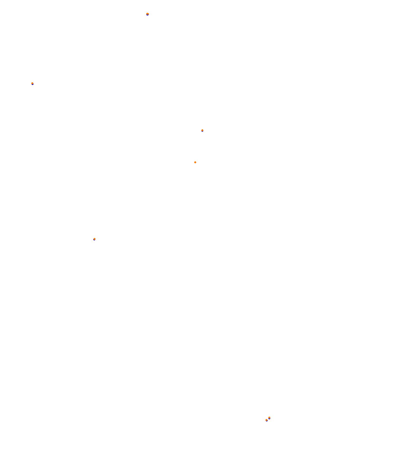 Albert Park Circuit collisions