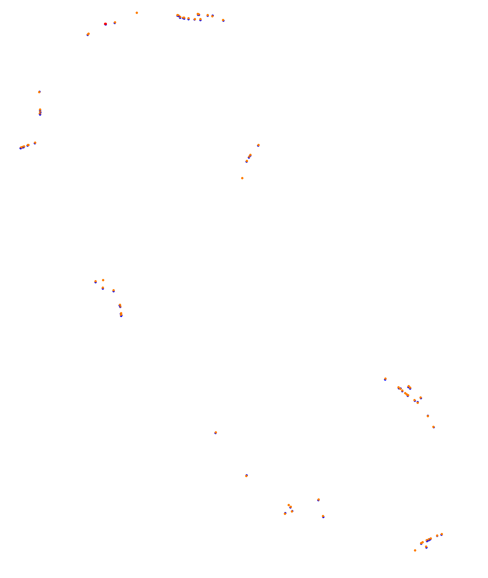 Albert Park Circuit collisions