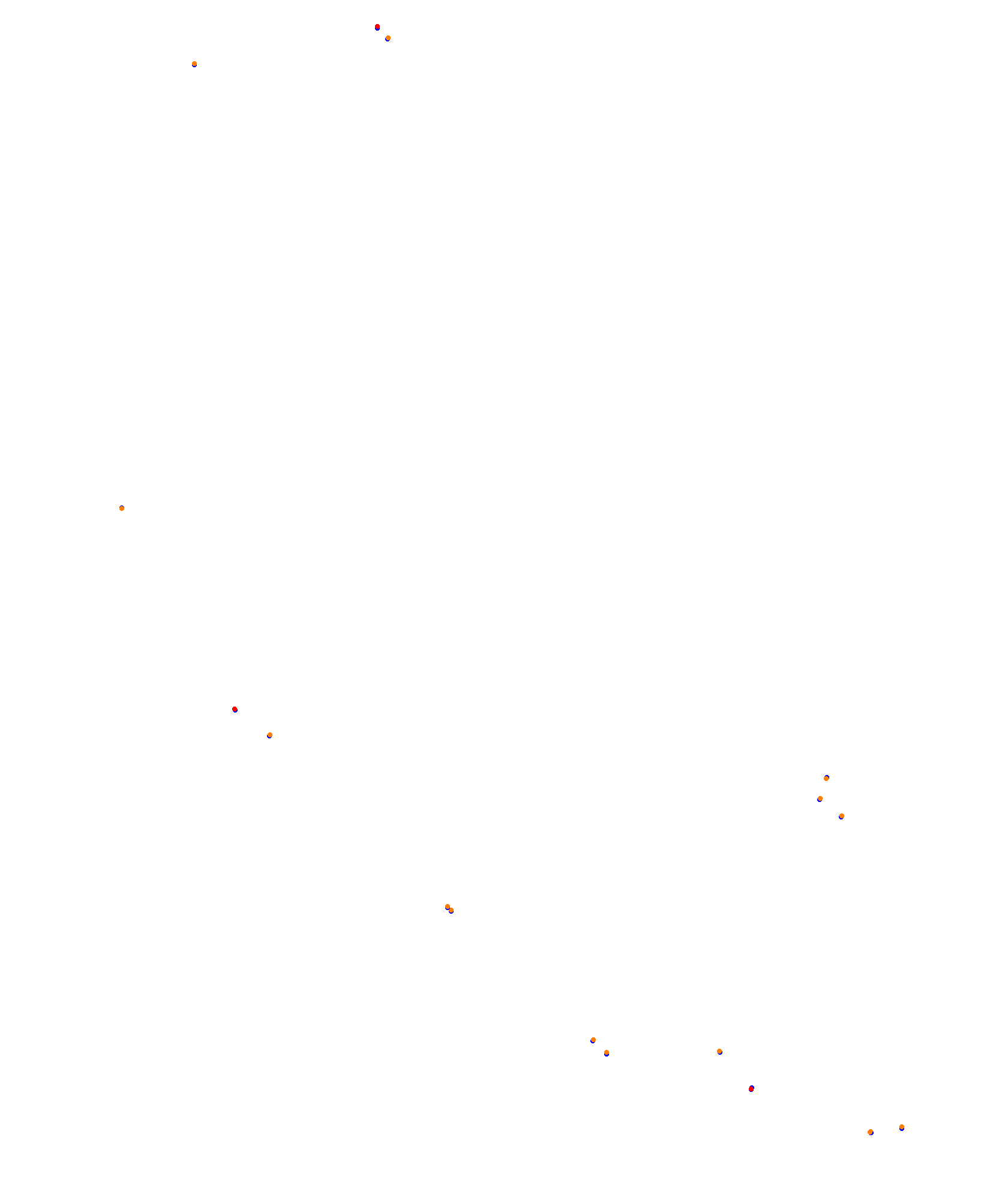 Albert Park Circuit collisions