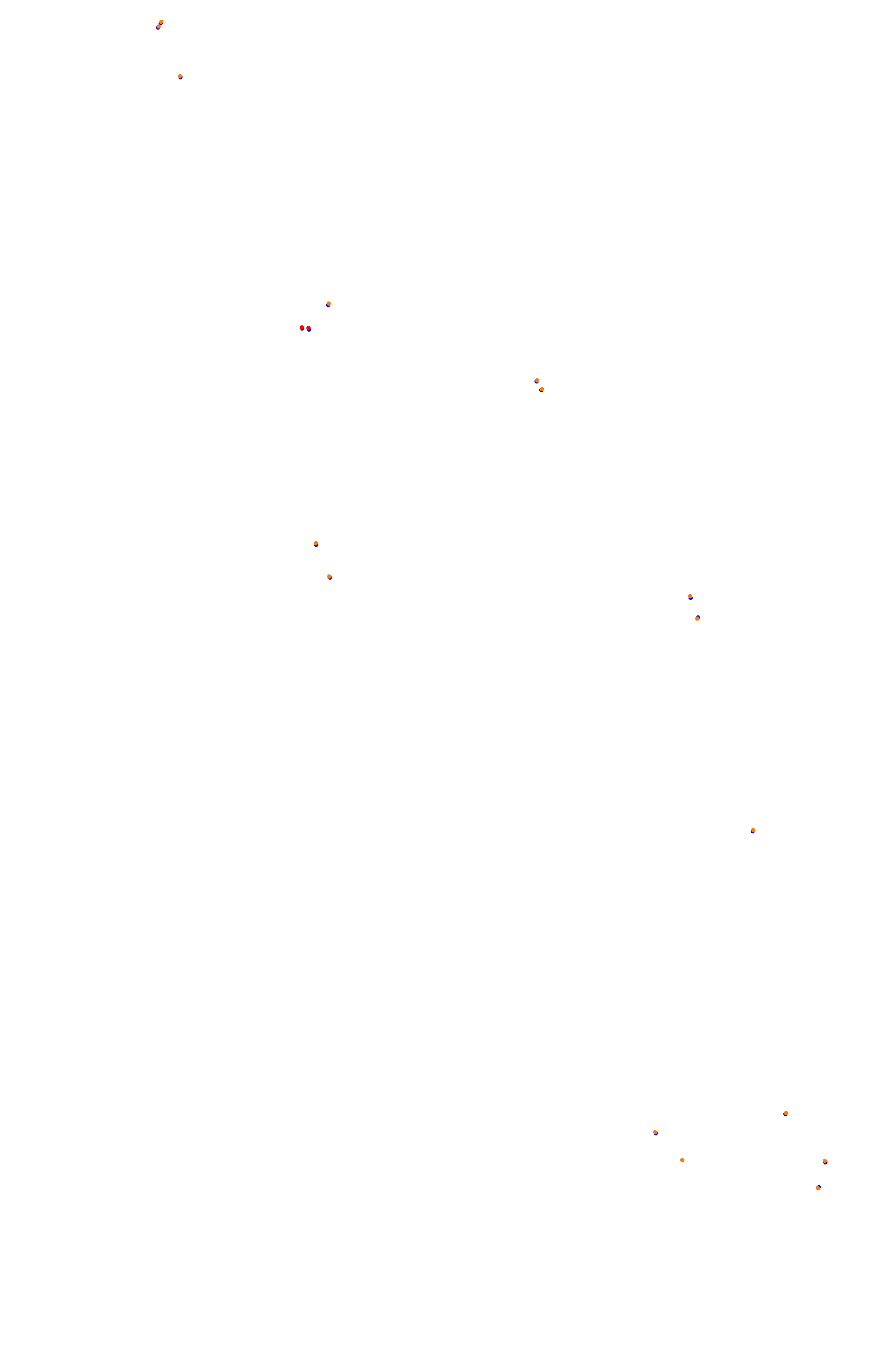 Spa OSRW collisions