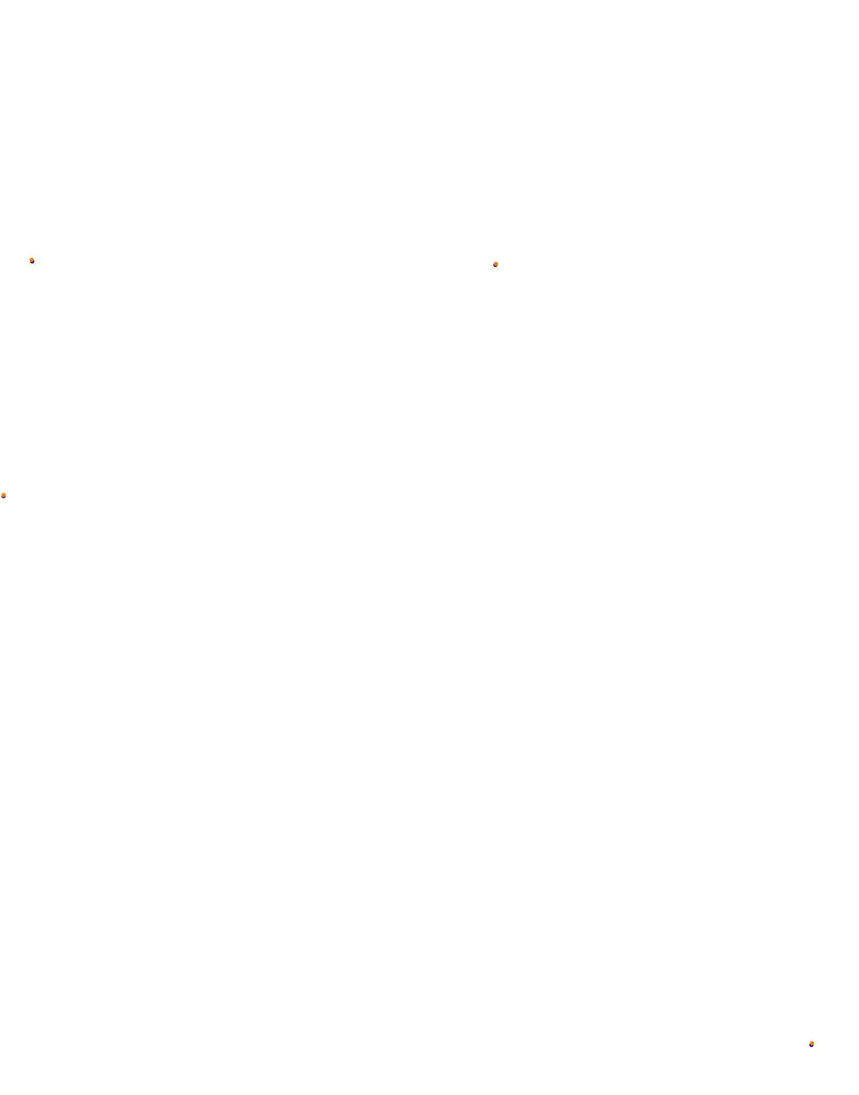 Autódromo Internacional da Patagonia – Endurance Layout collisions