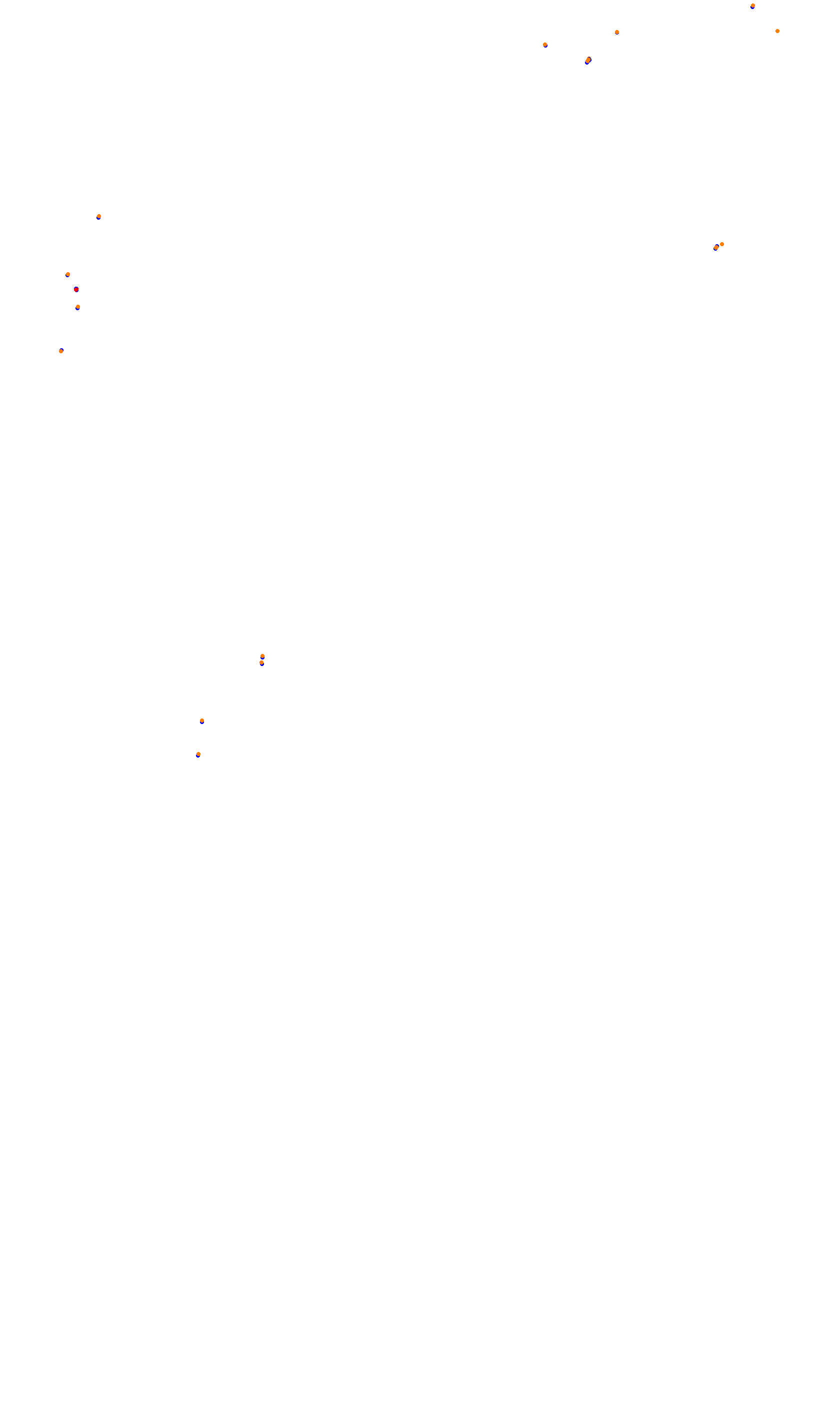 Monza collisions