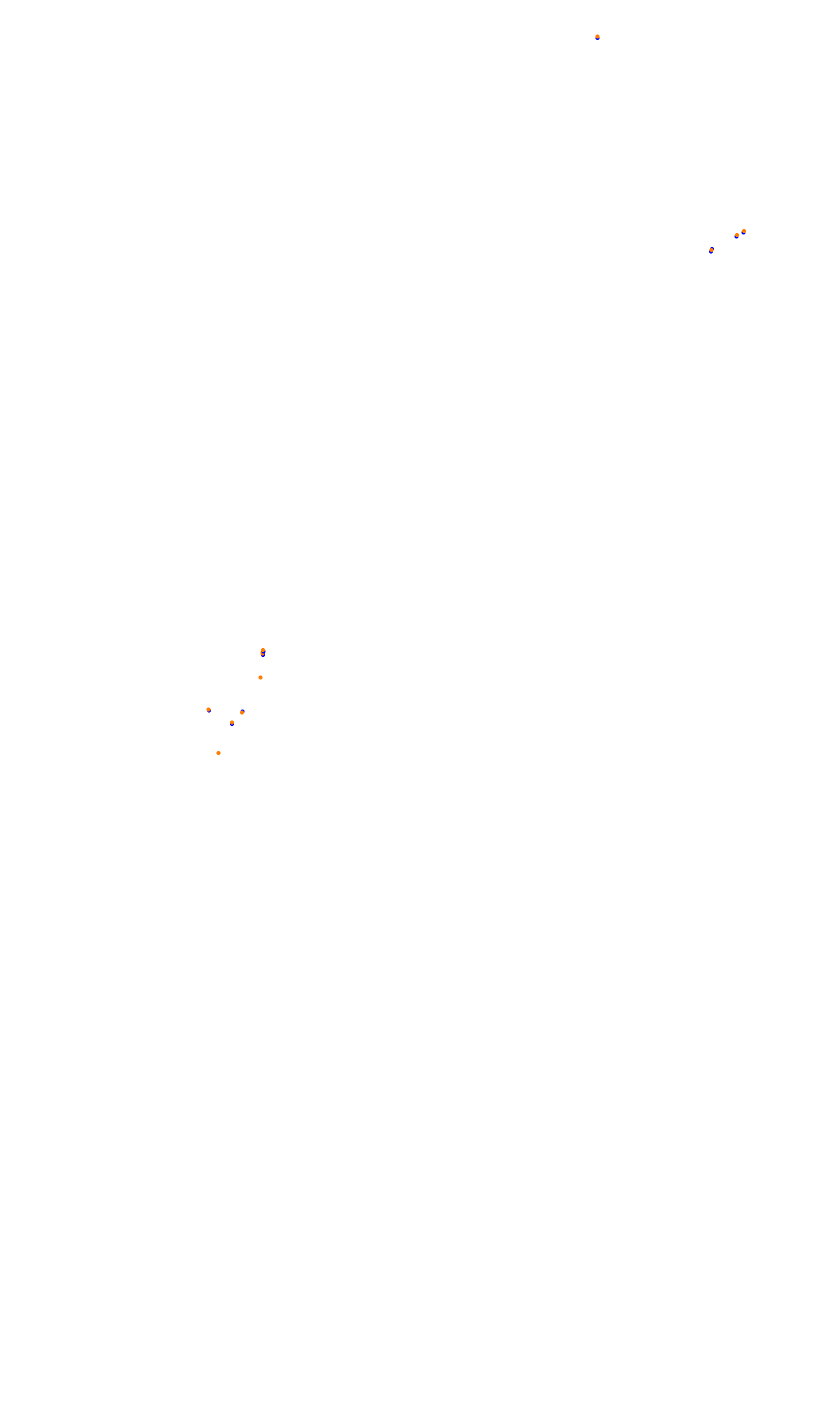 Monza collisions