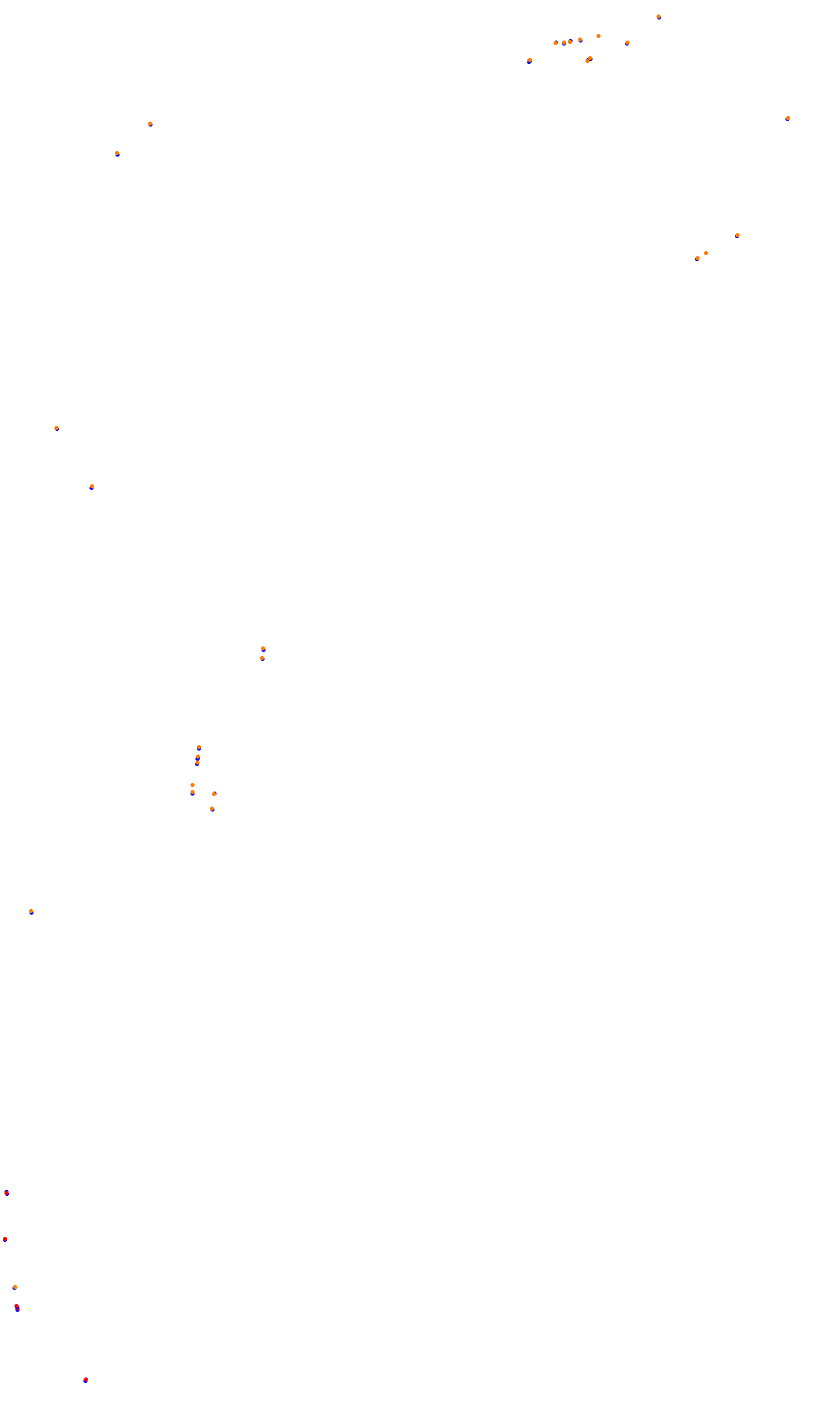 Monza collisions