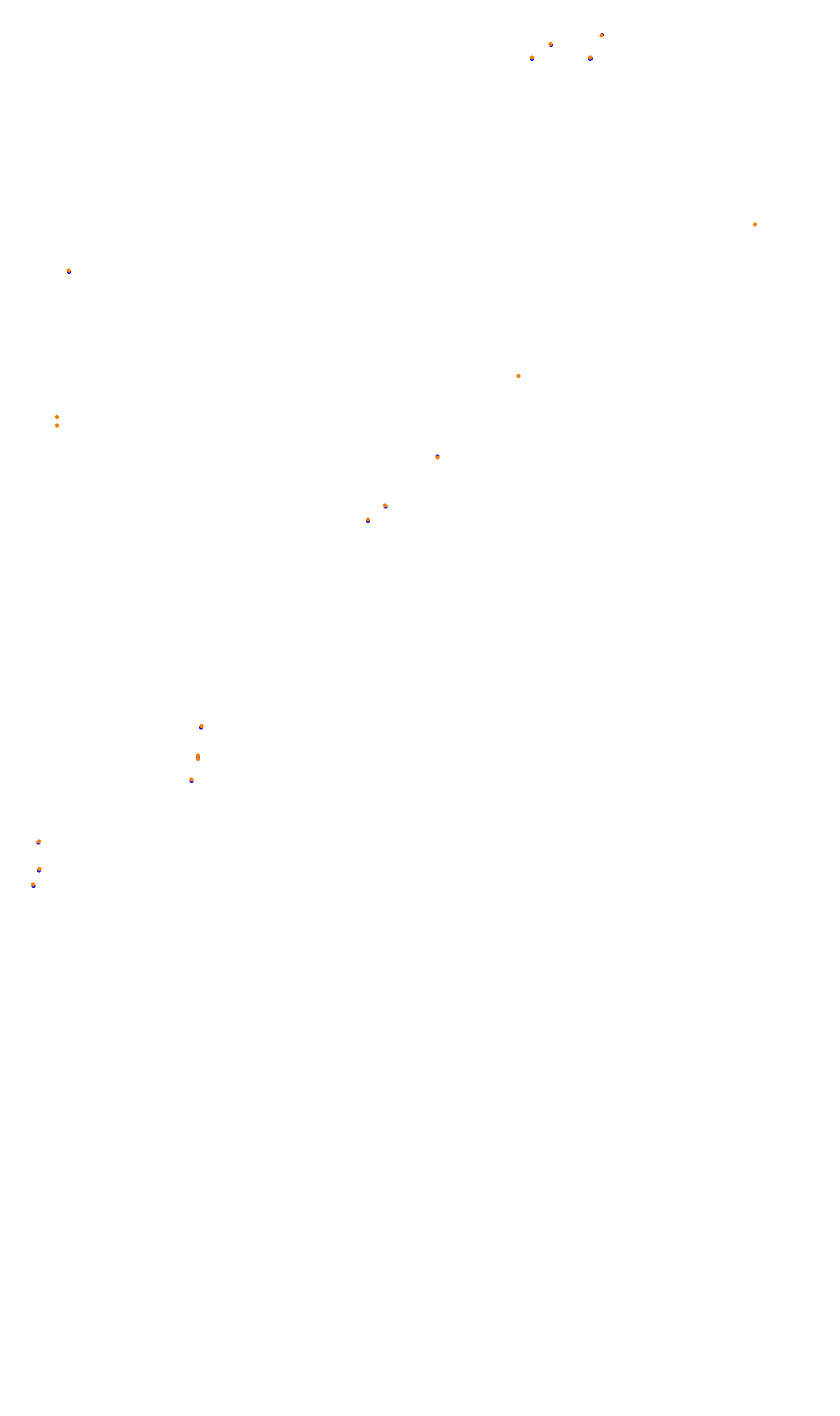 Monza collisions