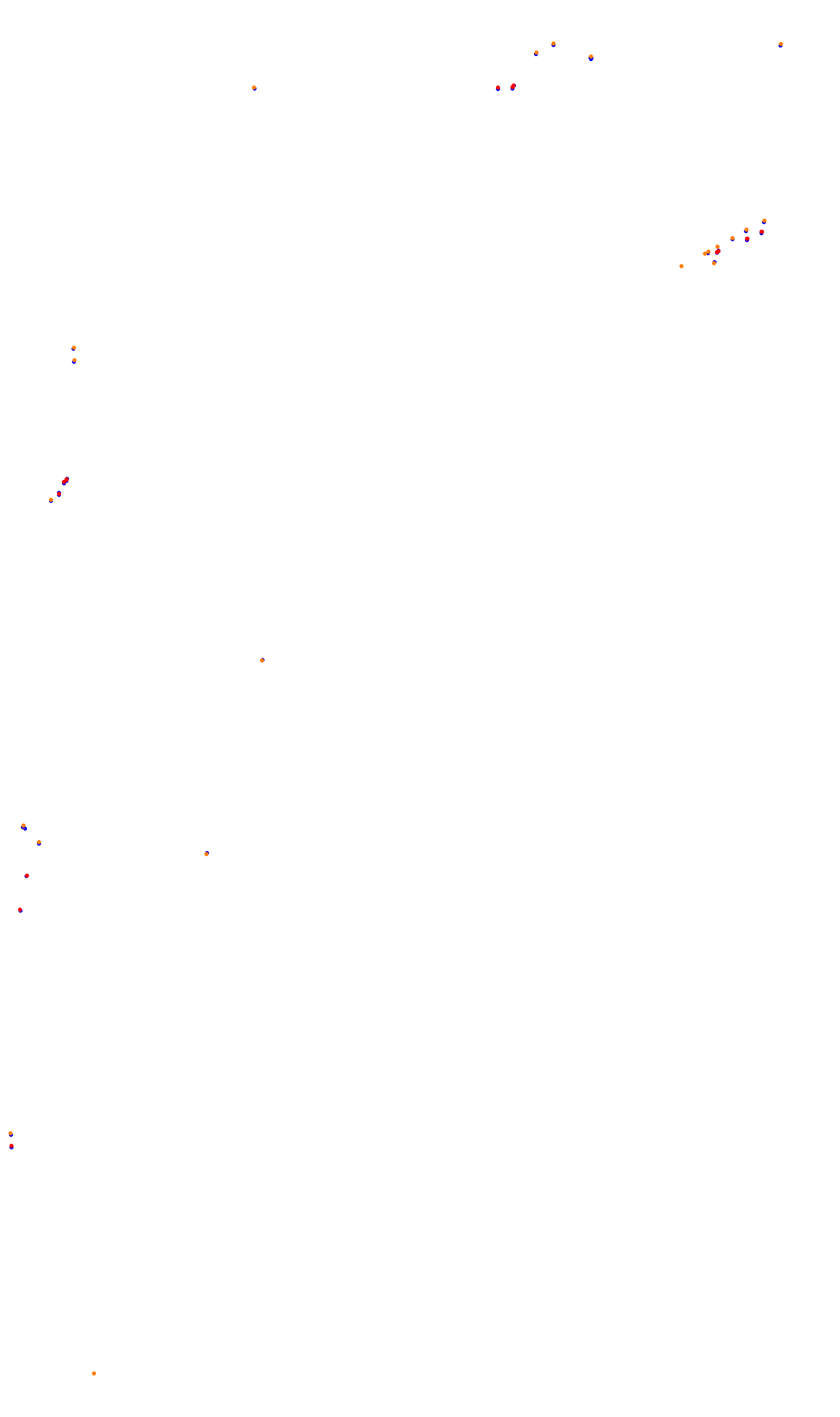 Monza collisions