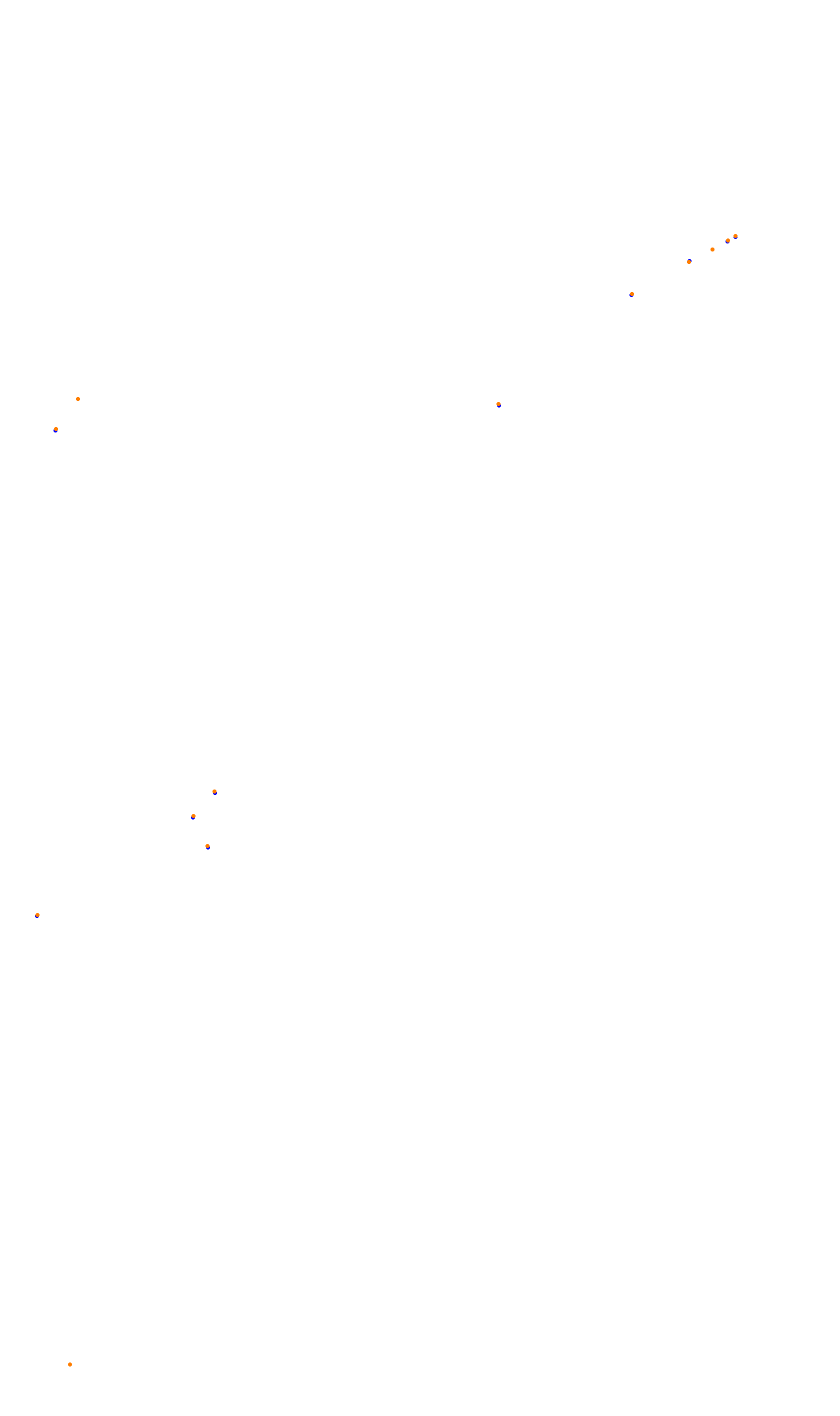 Monza collisions