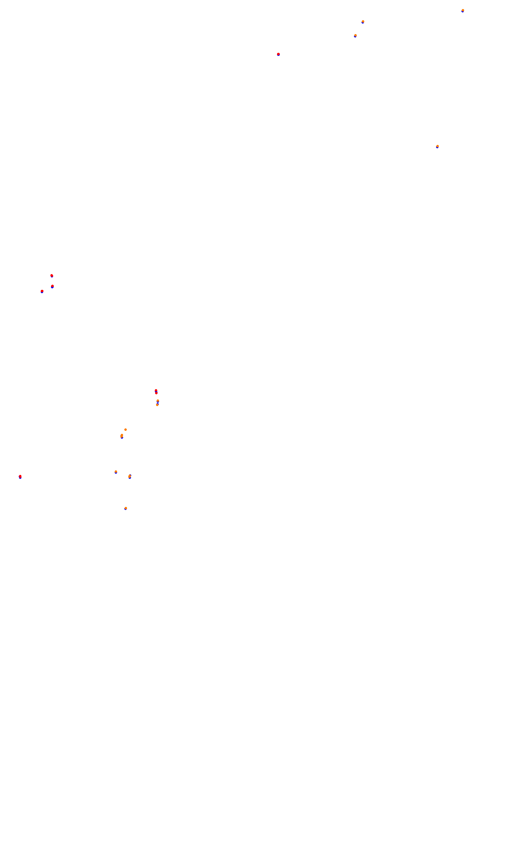 Monza collisions