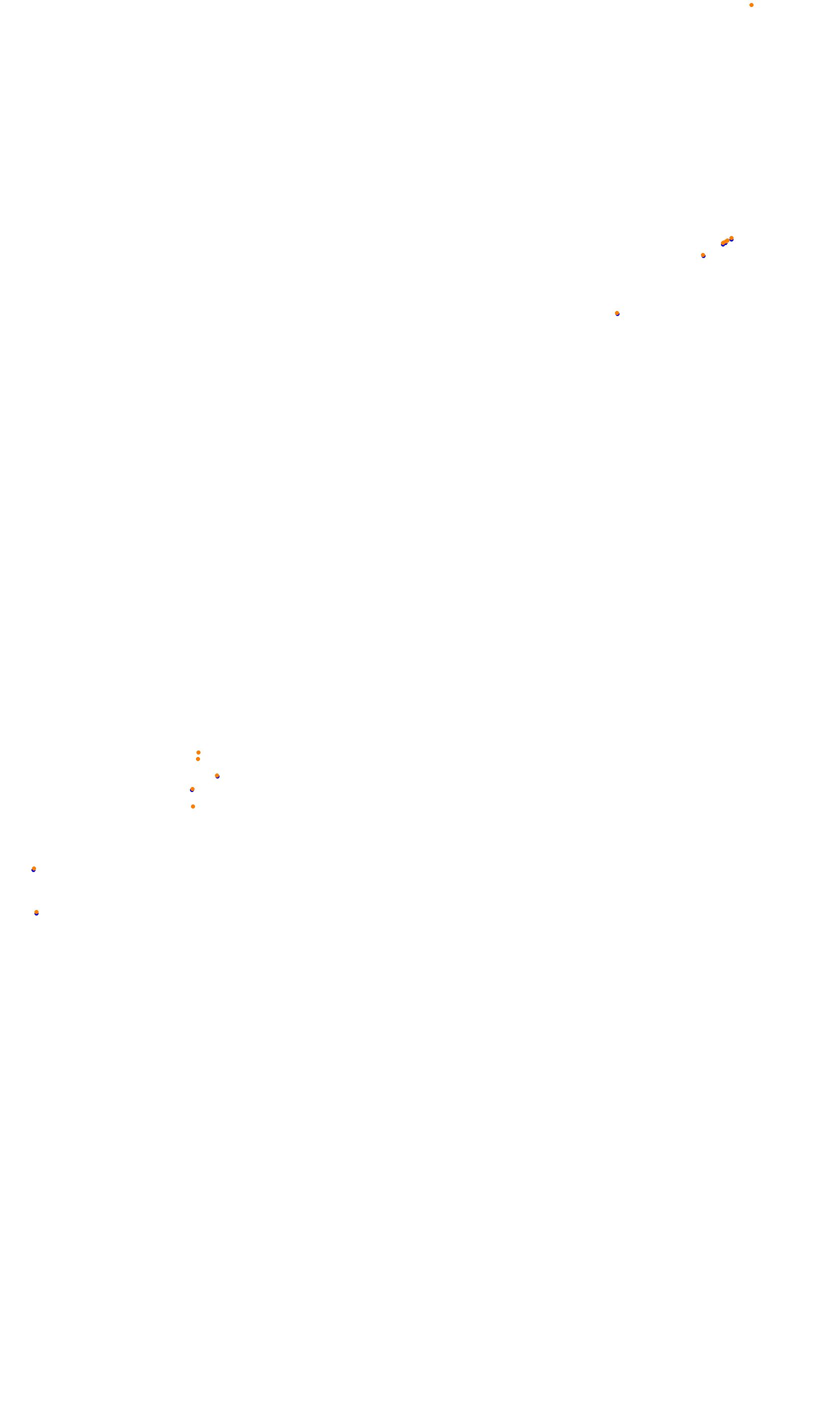 Monza collisions